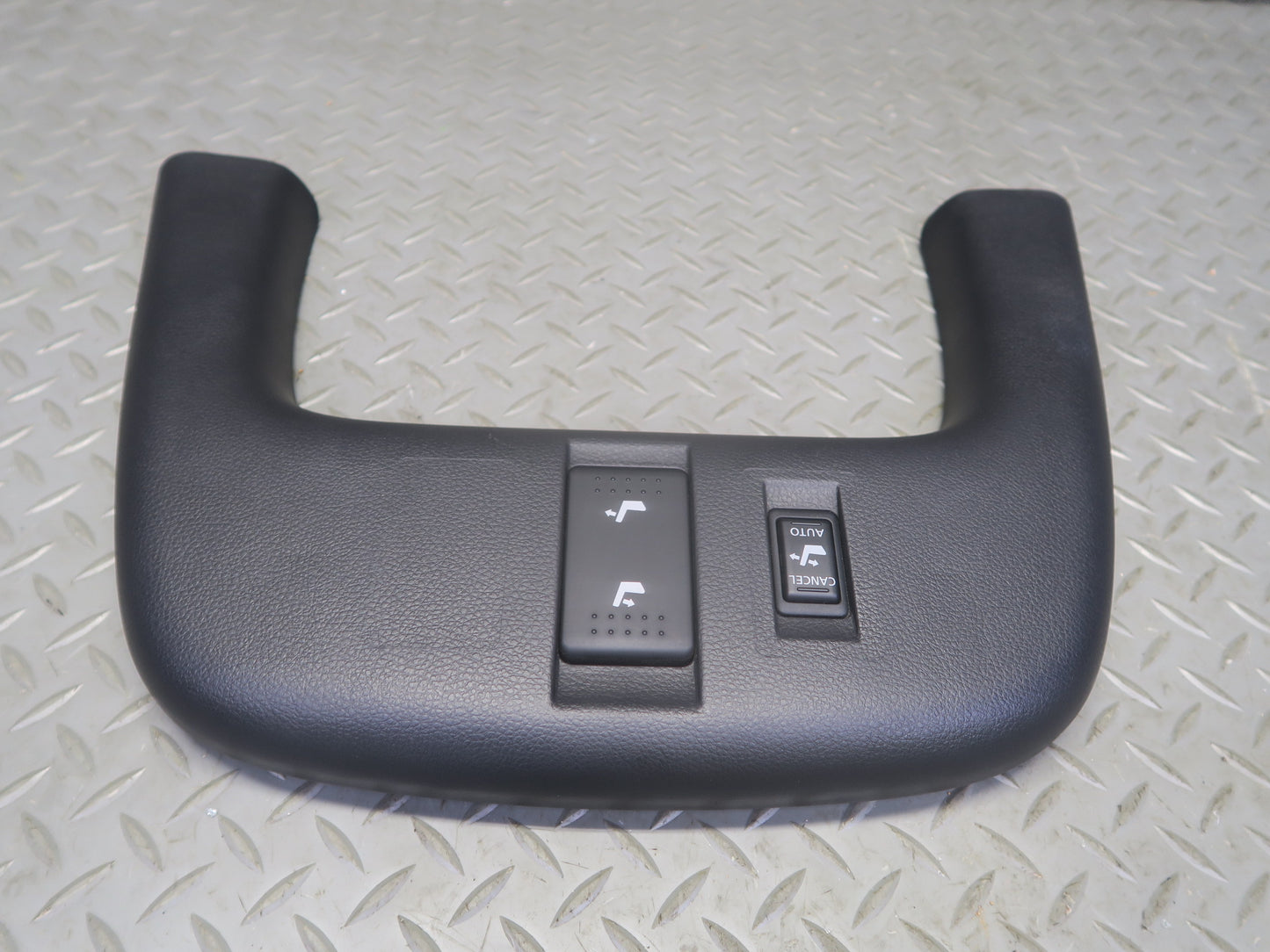 04-09 Nissan Z33 350Z Convertible Front Right Seat Upper Back Trim Black OEM