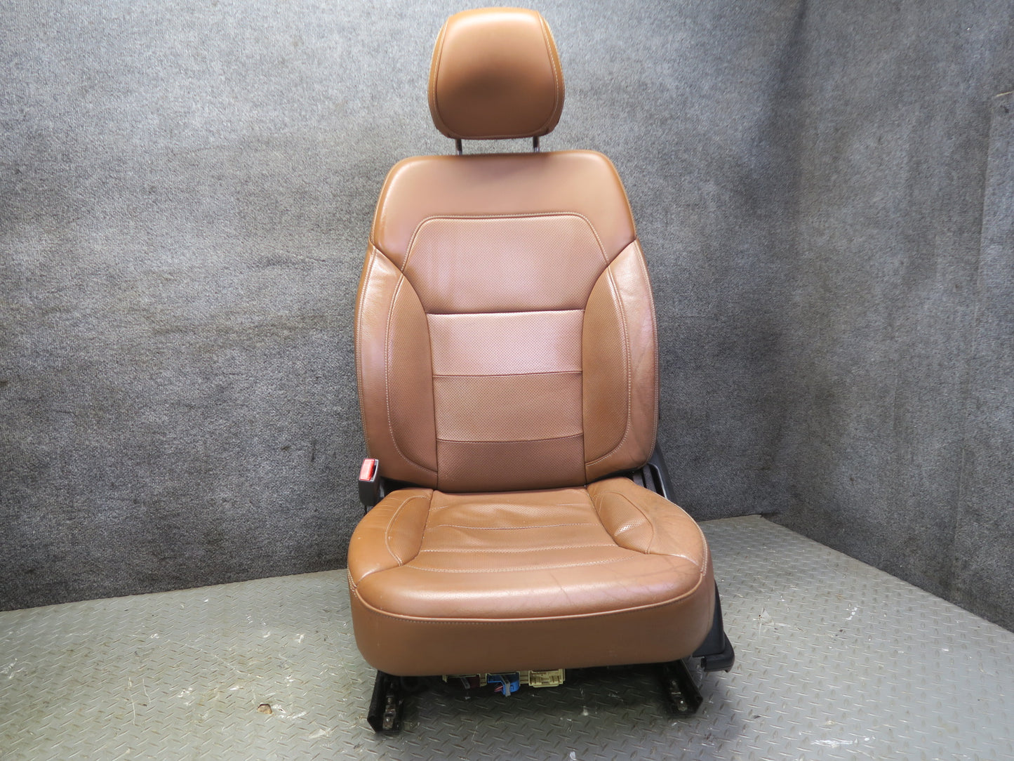 2017-2019 Mercedes X166 GLS450 Front Left & Right Leather Seat Brown Set of 2