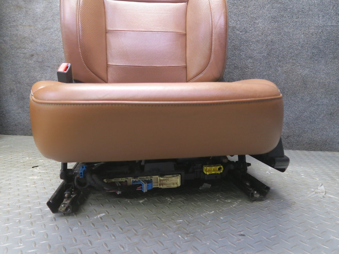 2017-2019 Mercedes X166 GLS450 Front Left & Right Leather Seat Brown Set of 2