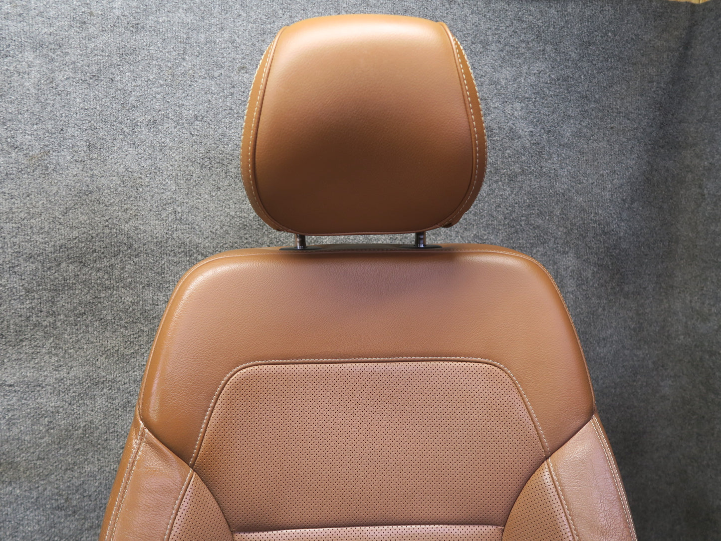 2017-2019 Mercedes X166 GLS450 Front Left & Right Leather Seat Brown Set of 2