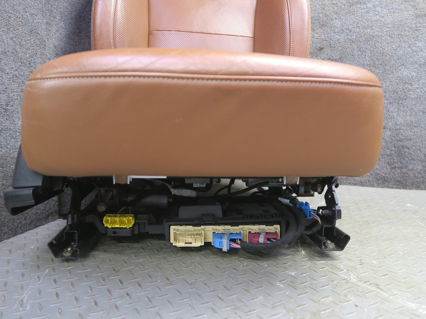 2017-2019 Mercedes X166 GLS450 Front Left & Right Leather Seat Brown Set of 2