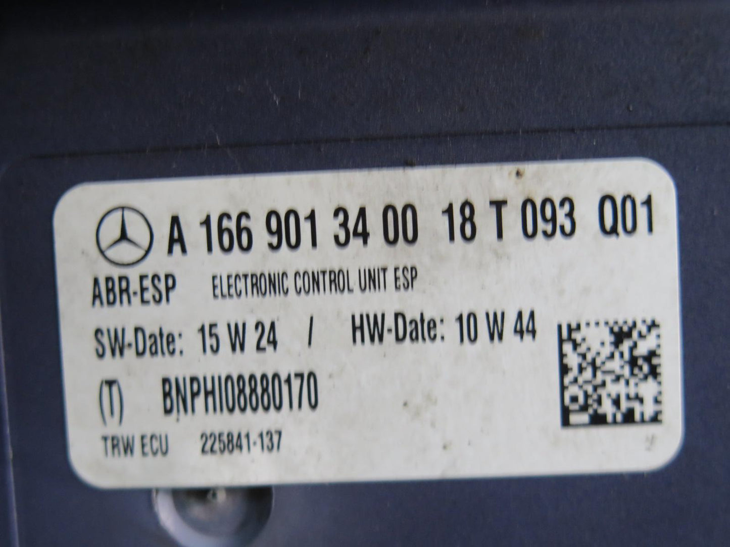 2017-2019 Mercedes X166 GLS450 Anti Lock Brake ABS Pump Module 1664310600