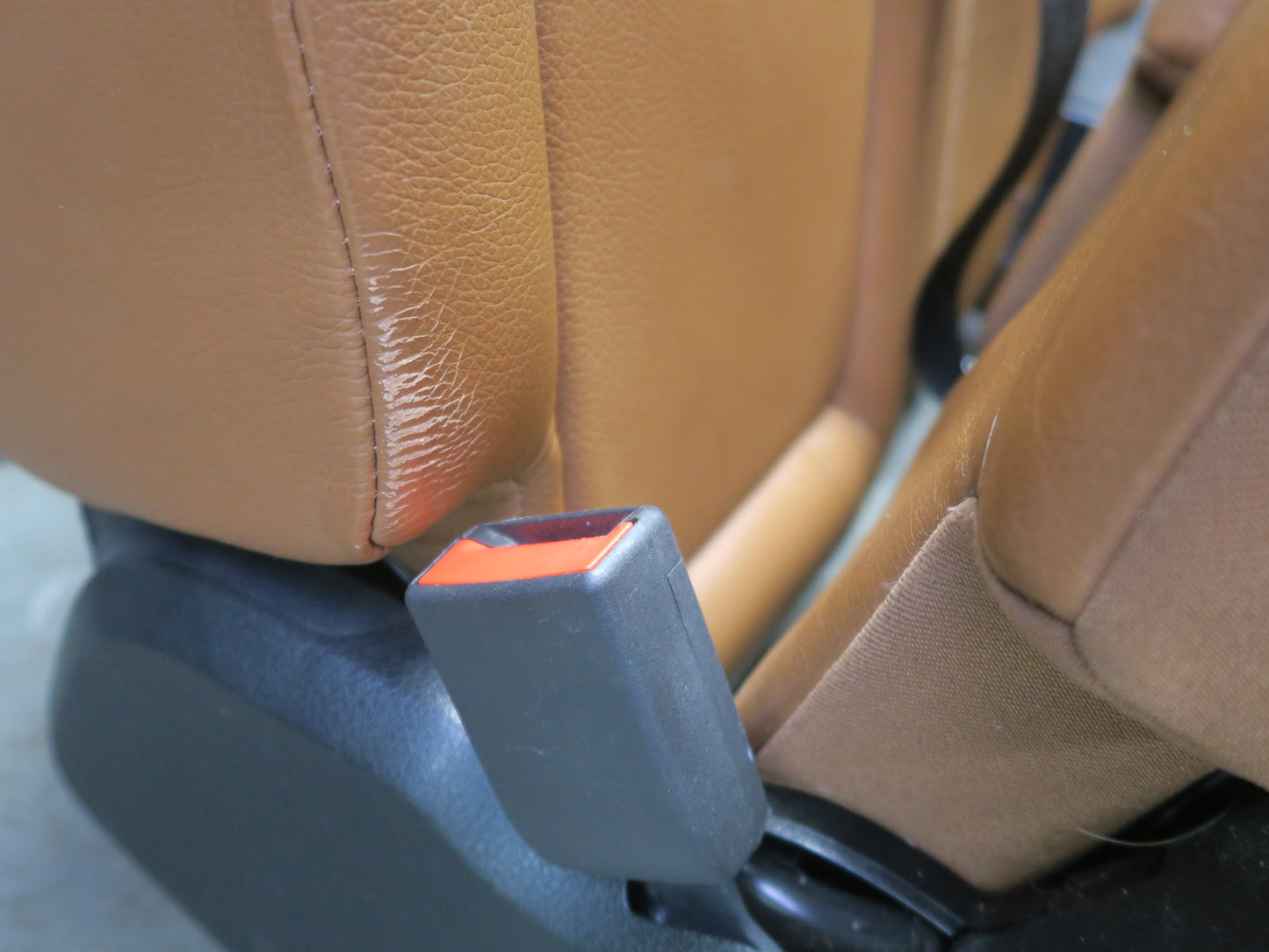 2017-2019 Mercedes X166 GLS450 Rear Left Second 2ND ROW Side Leather Seat Brown
