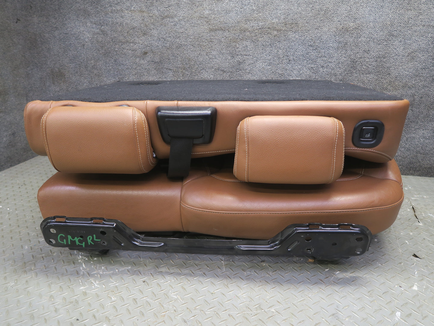 2017-2019 Mercedes X166 GLS450 Rear Left Second 2ND ROW Side Leather Seat Brown