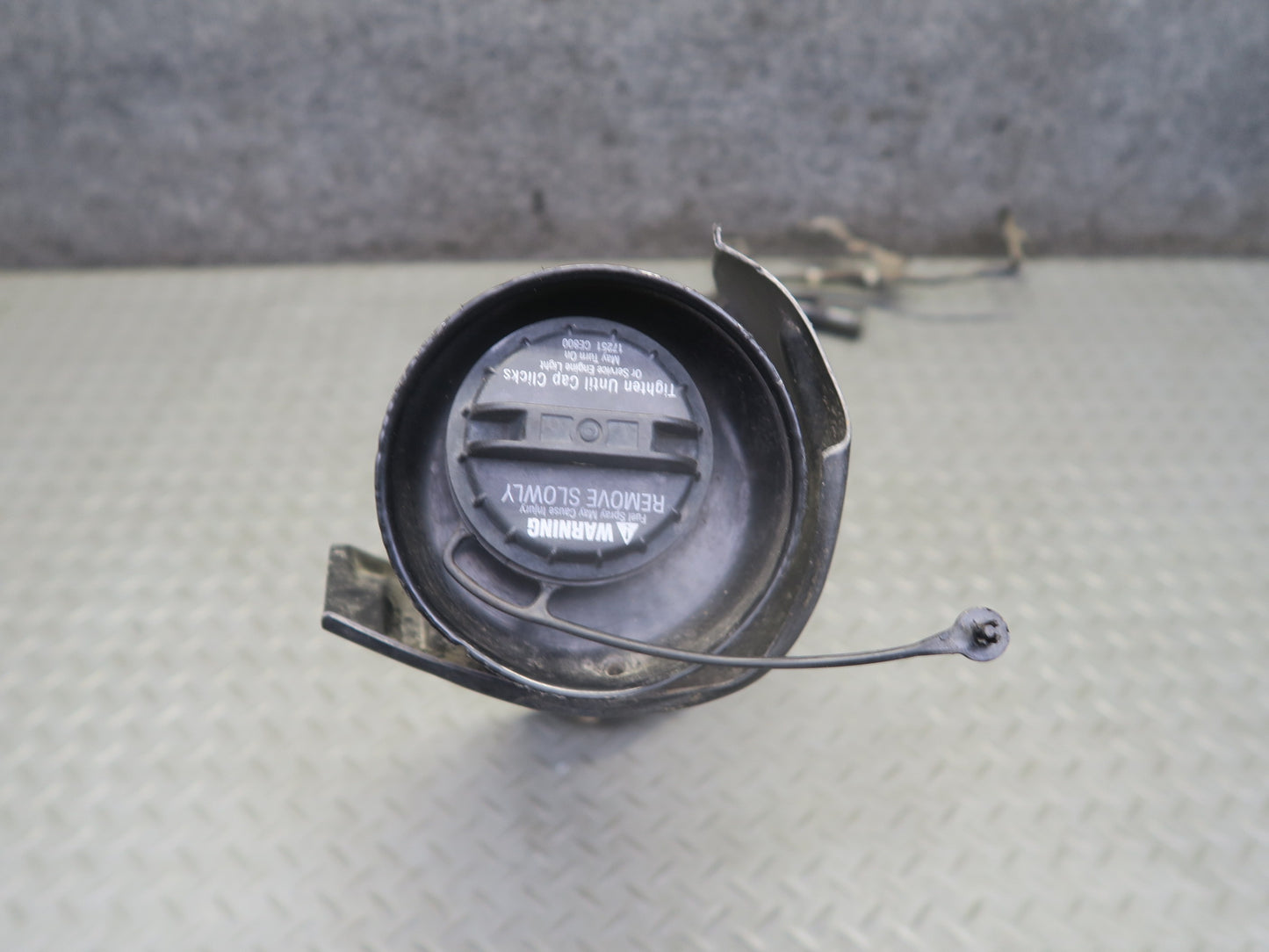 04-06 Nissan 350Z Convertible VQ35DE Fuel Filler Neck w Shield 34K Miles OEM