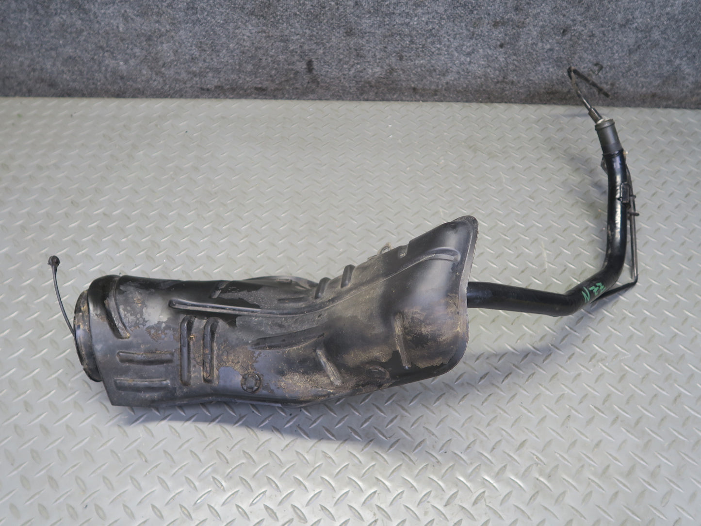 04-06 Nissan 350Z Convertible VQ35DE Fuel Filler Neck w Shield 34K Miles OEM