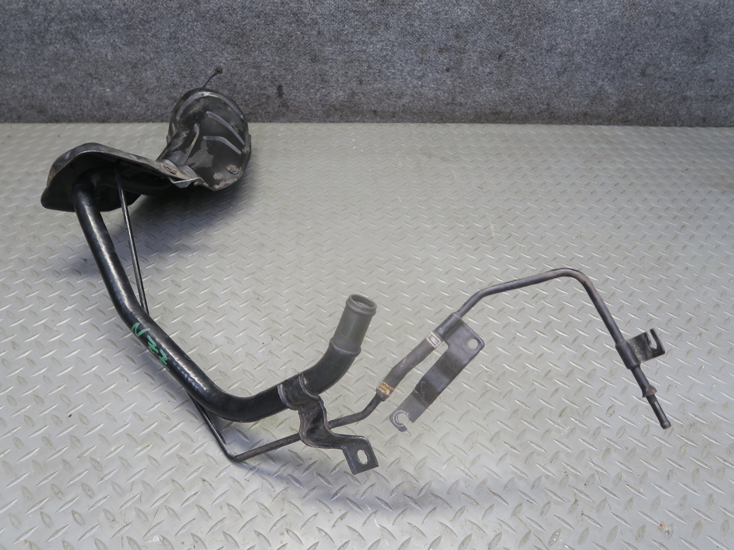 04-06 Nissan 350Z Convertible VQ35DE Fuel Filler Neck w Shield 34K Miles OEM