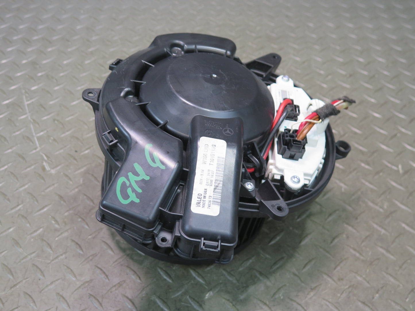 2017-2019 Mercedes X166 GLS Front A/C Heater Blower Motor Fan w Resistor