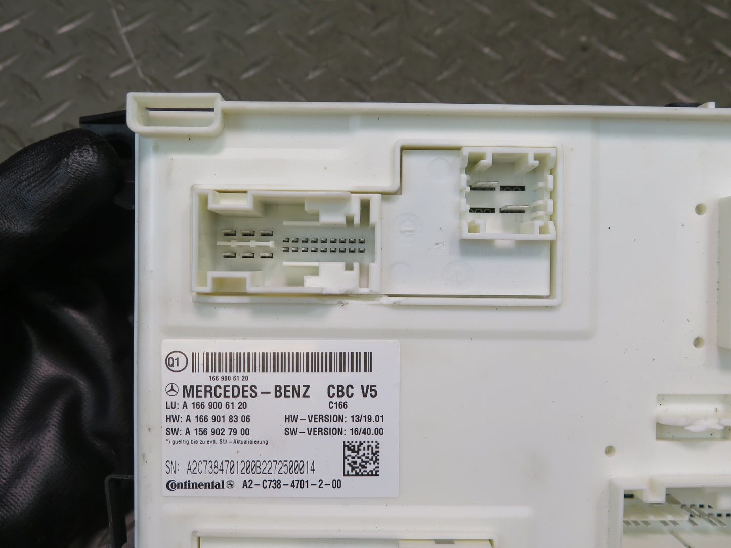 2012-2019 Mercedes X166 GL GLS Front SAM Signal Activation Control Module