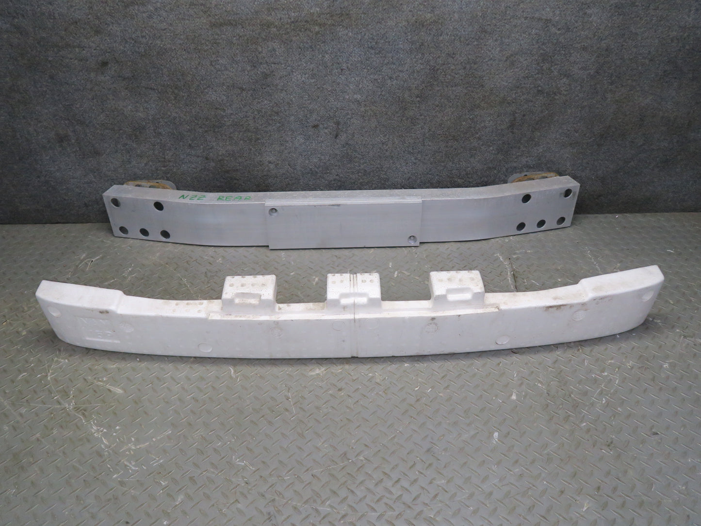 04-09 Nissan 350Z Convertible Rear Bumper Impact Reinforcement Bar w Foam OEM