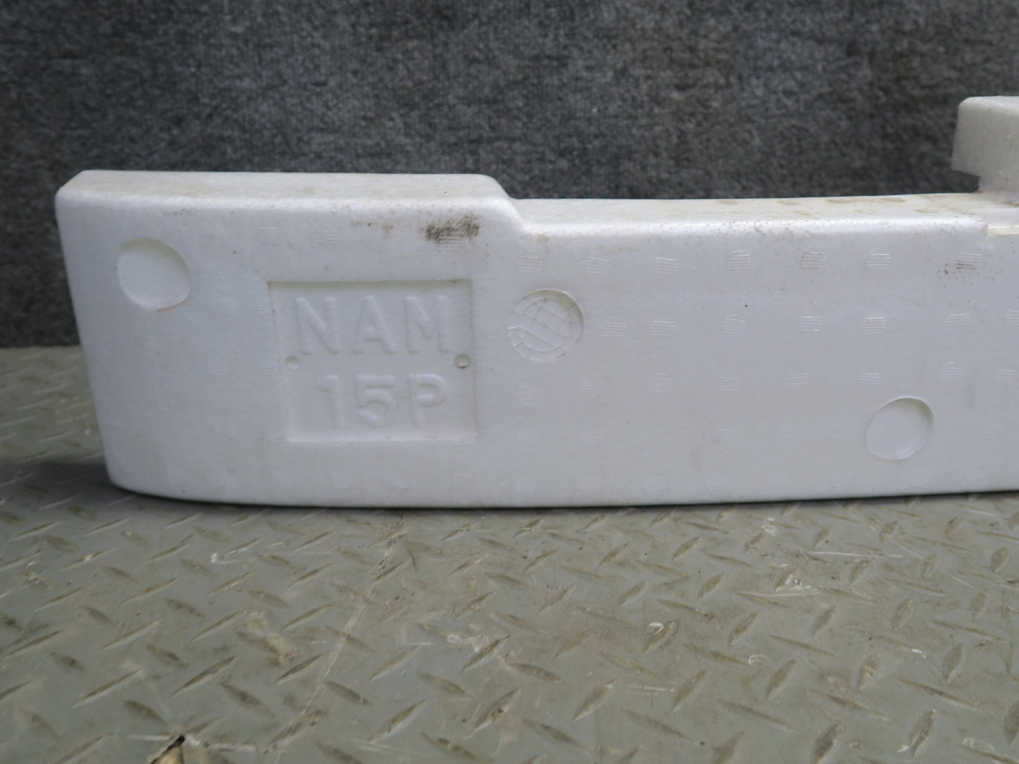 04-09 Nissan 350Z Convertible Rear Bumper Impact Reinforcement Bar w Foam OEM