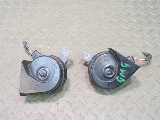 2012-2019 Mercedes X166 GLS High & Low Tone Note Pitch Horn Signal Set of 2