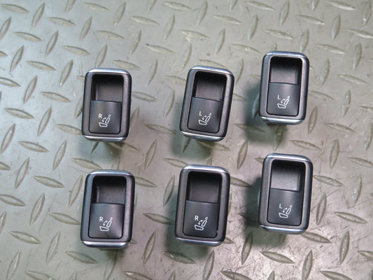 2017-2019 Mercedes X166 GLS450 Rear Right & Left Seat Auto Fold Switch Set of 6