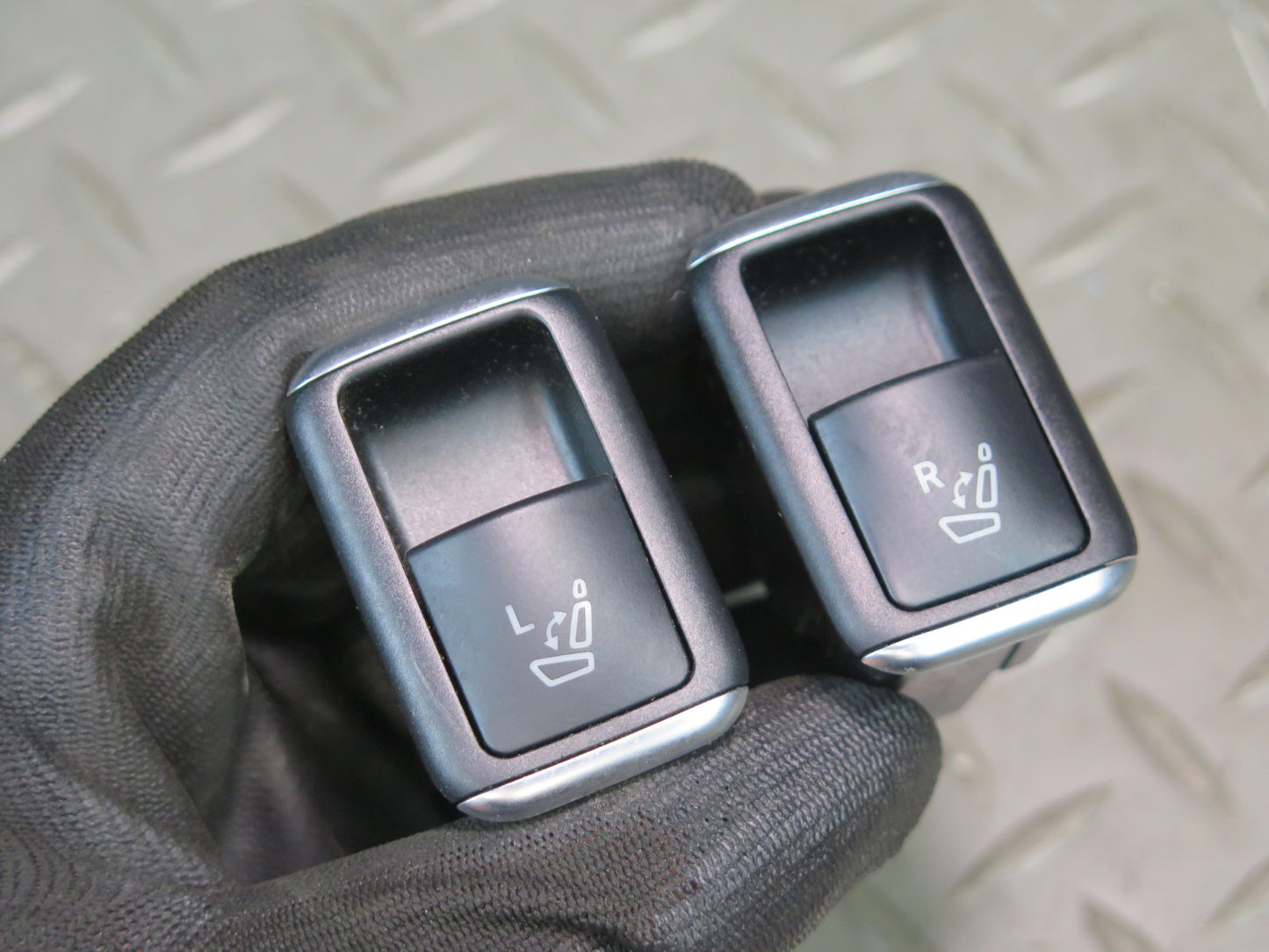 2017-2019 Mercedes X166 GLS450 Rear Right & Left Seat Auto Fold Switch Set of 6