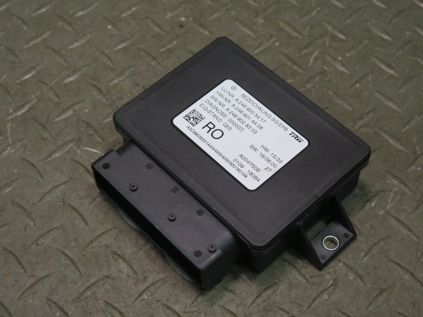 2017-2019 Mercedes X166 GLS450 Park Parking Brake Computer Control Module Unit