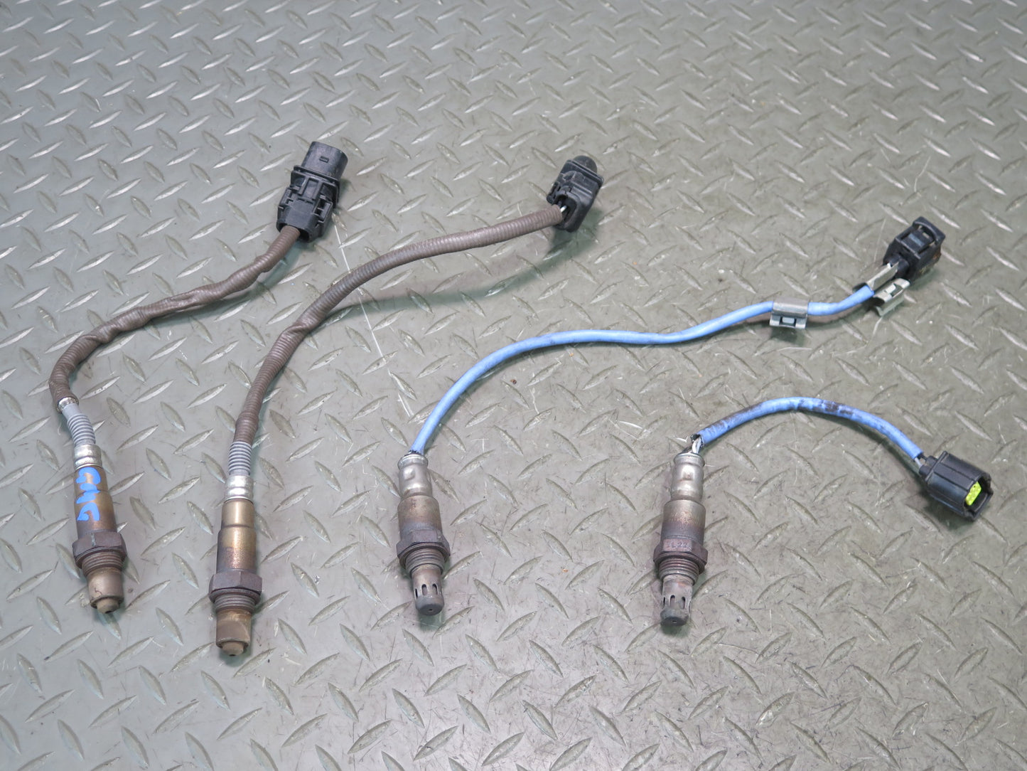 2017-2019 Mercedes X166 GLS450 M256 Engine Oxygen O2 Lambda Probe Sensor Set