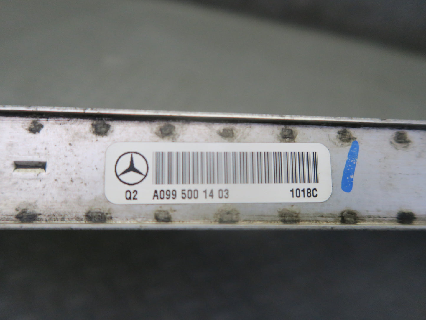 2017-2019 Mercedes X166 GLS450 Engine Cooling Auxiliary Water Cooler Radiator