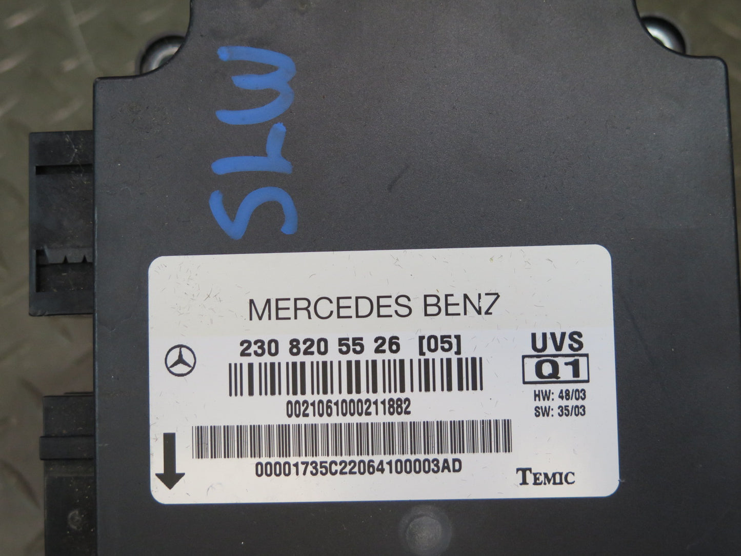 03-08 Mercedes R230 Convertible TOP Roof Control Module 2308205526 OEM