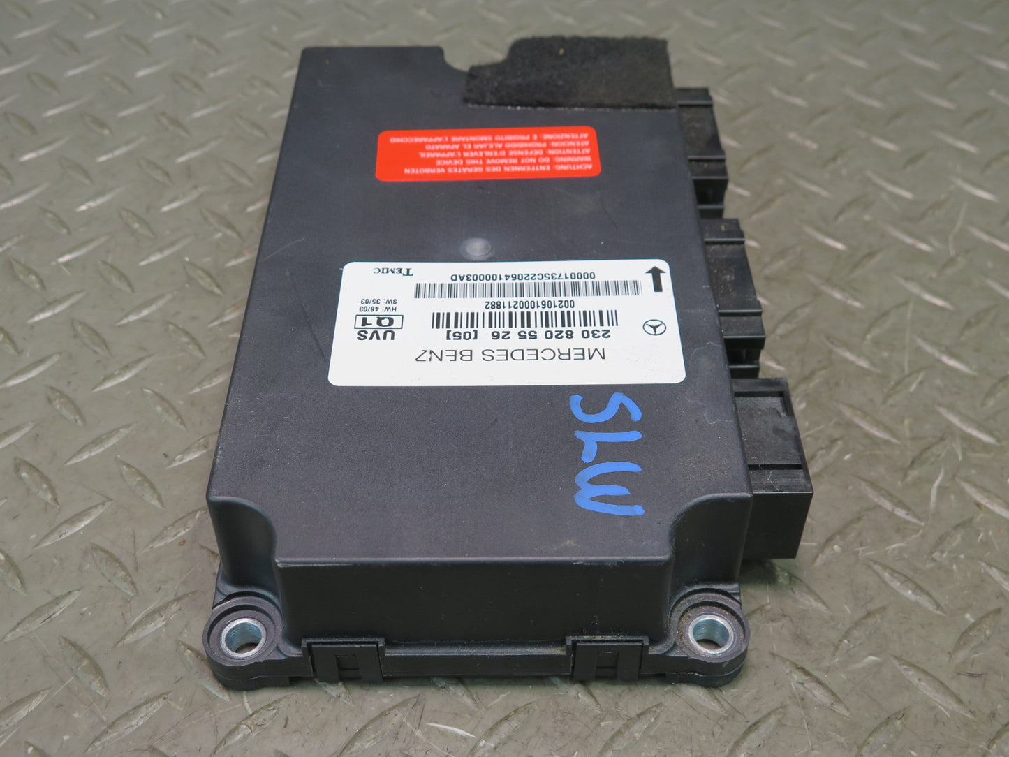 03-08 Mercedes R230 Convertible TOP Roof Control Module 2308205526 OEM