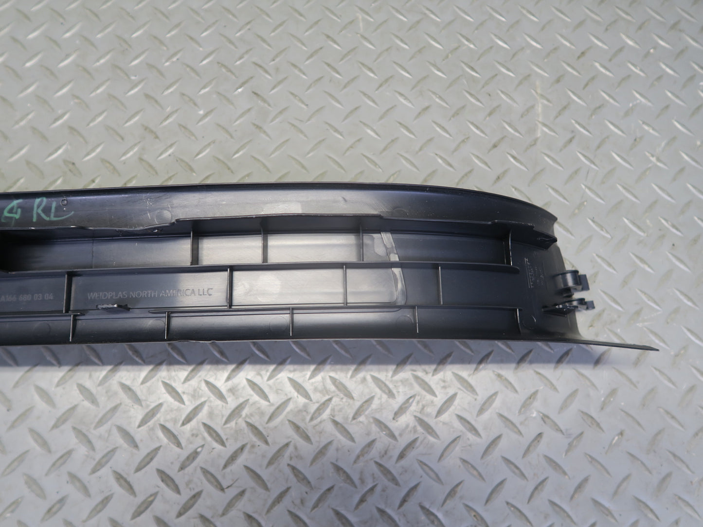 13-19 Mercedes X166 GLS450 Rear Left Right Door Sill Scuff Plate Trim Cover Set