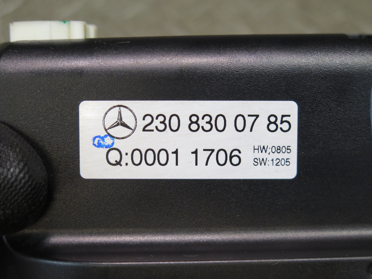 03-12 Mercedes R230 Sl-class A/C Heater Climate Control Switch Panel OEM