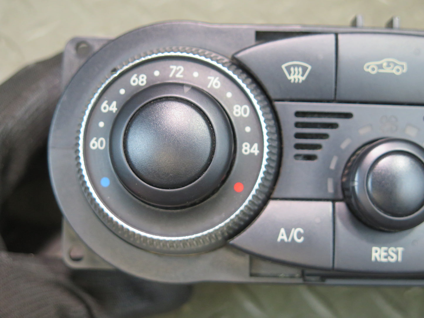 03-12 Mercedes R230 Sl-class A/C Heater Climate Control Switch Panel OEM