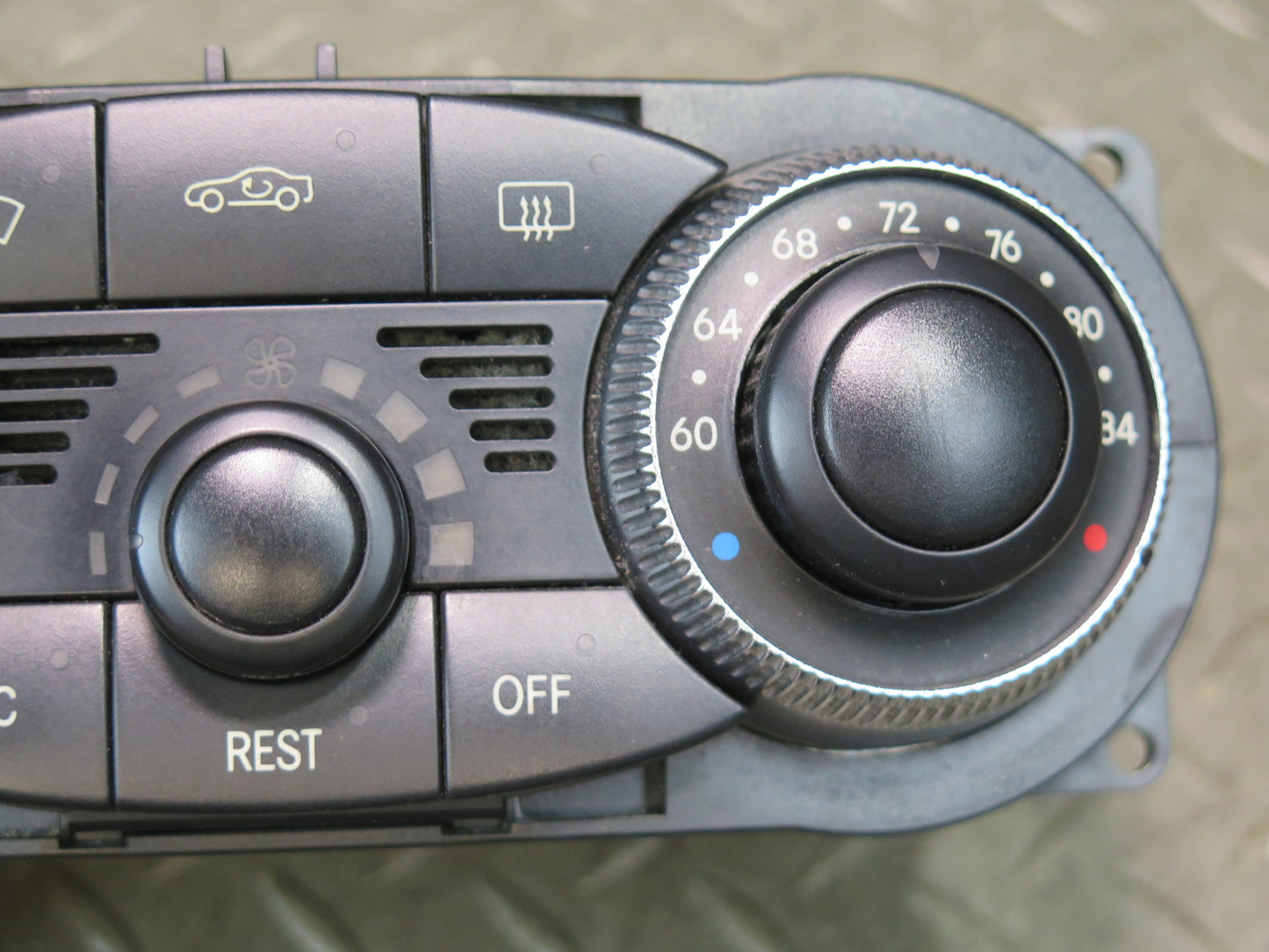 03-12 Mercedes R230 Sl-class A/C Heater Climate Control Switch Panel OEM