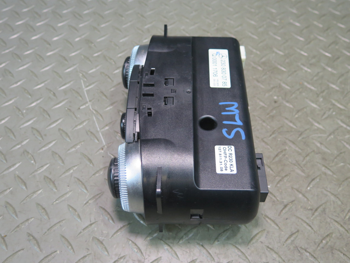 03-12 Mercedes R230 Sl-class A/C Heater Climate Control Switch Panel OEM