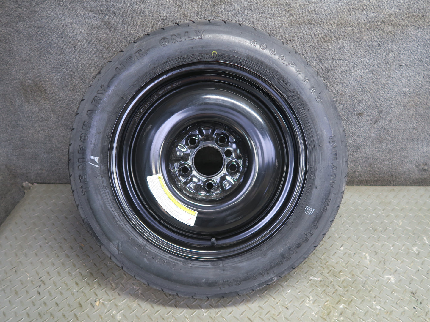 03-05 Nissan Z33 350Z Spare Tire R16" Wheel 16x4T T145/90 106M 40300-32P00 OEM