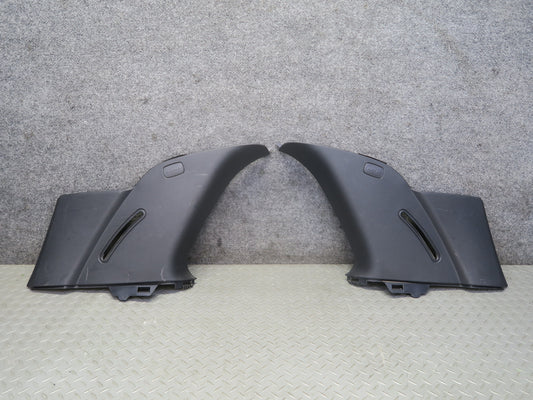 17-19 Mercedes X166 GLS450 Rear Right & Left Side D Pillar Upper Trim Panel Set