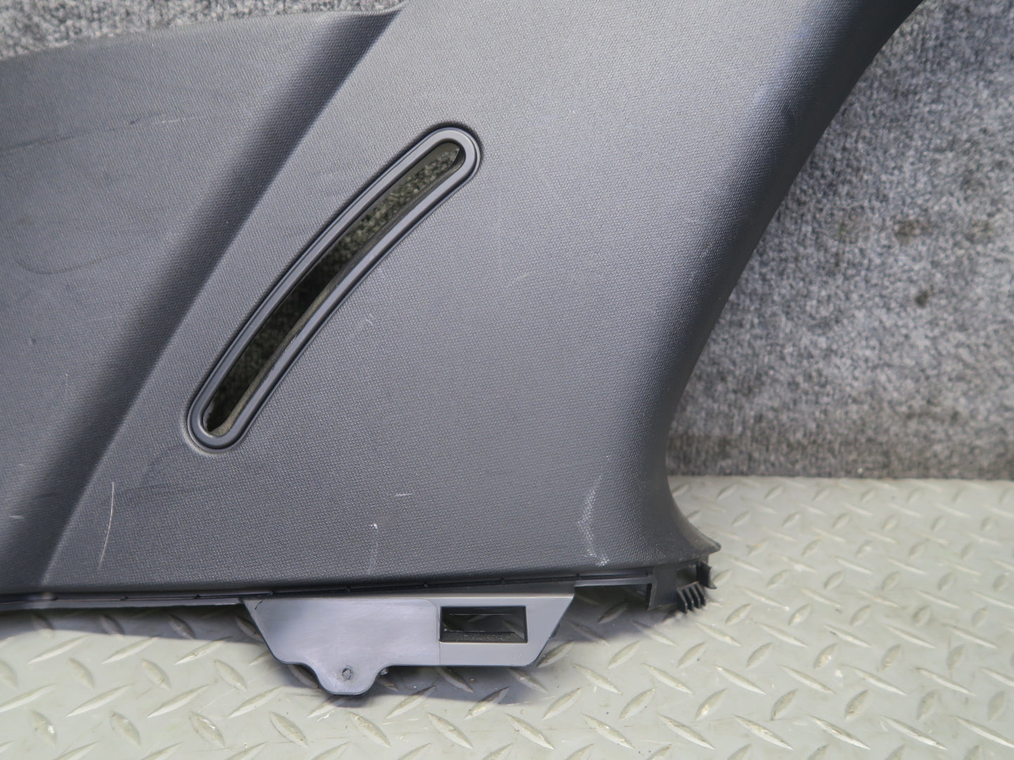 17-19 Mercedes X166 GLS450 Rear Right & Left Side D Pillar Upper Trim Panel Set