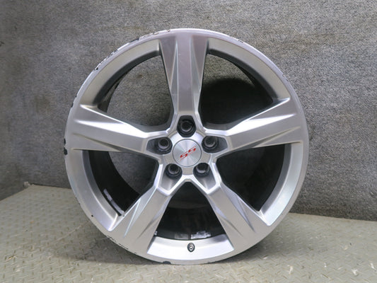 16-18 Chevrolet Camaro SS Rear Alloy R20 20" Wheel Rim 20x9.5JJ ET39 Silver OEM