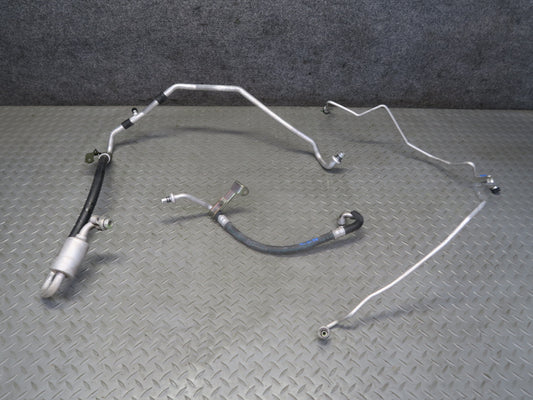 04-06 Nissan 350Z Convertible Set of 3 A/C Air Conditioning Hose Pipe Line OEM