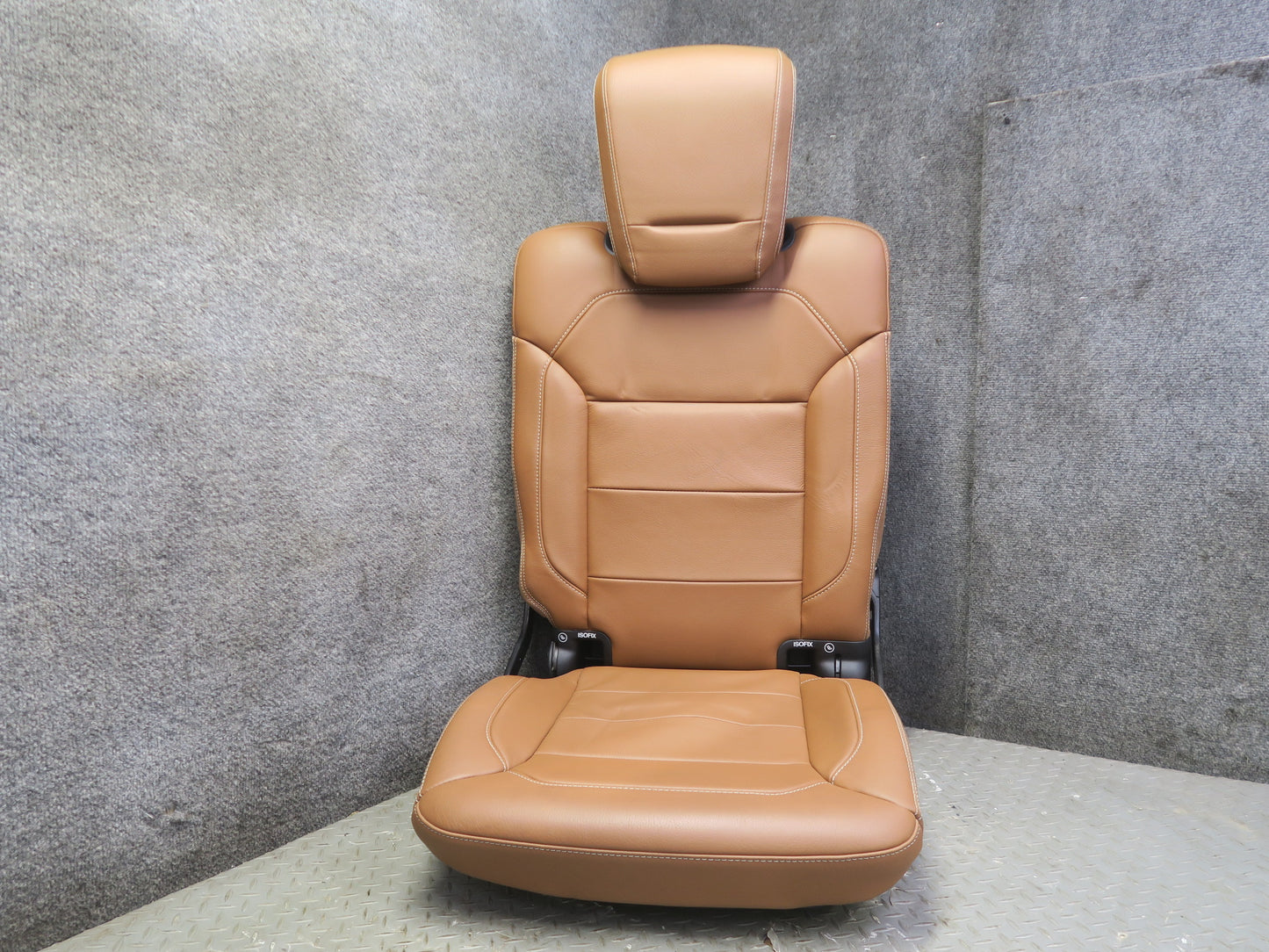 2017-2019 Mercedes X166 GLS450 Rear Third 3RD ROW Side Leather Seat Brown