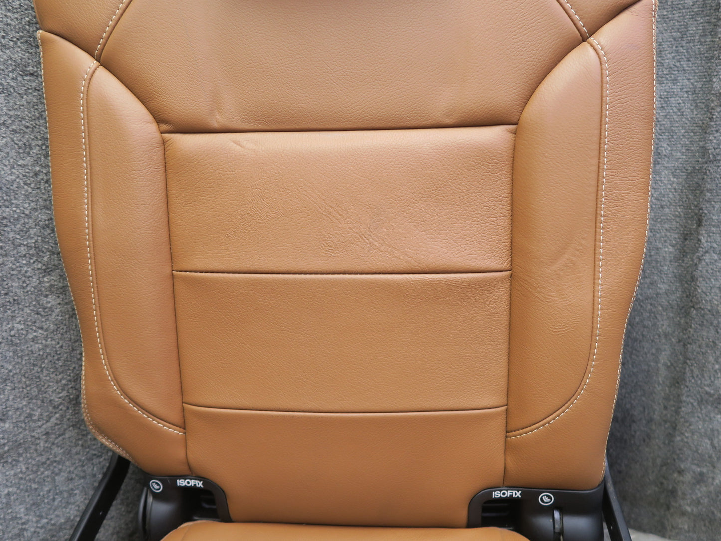 2017-2019 Mercedes X166 GLS450 Rear Third 3RD ROW Side Leather Seat Brown
