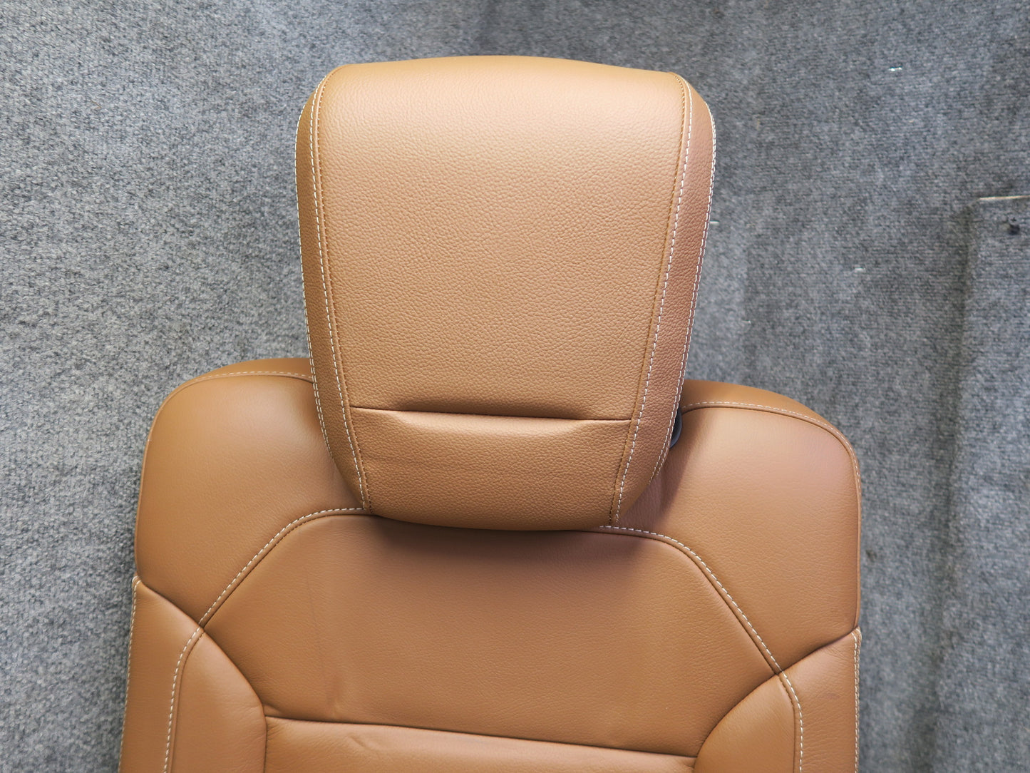 2017-2019 Mercedes X166 GLS450 Rear Third 3RD ROW Side Leather Seat Brown