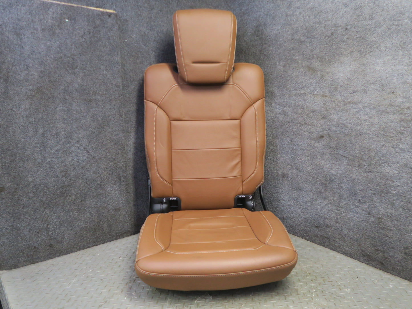 2017-2019 Mercedes X166 GLS450 Rear Third 3RD ROW Side Leather Seat Brown