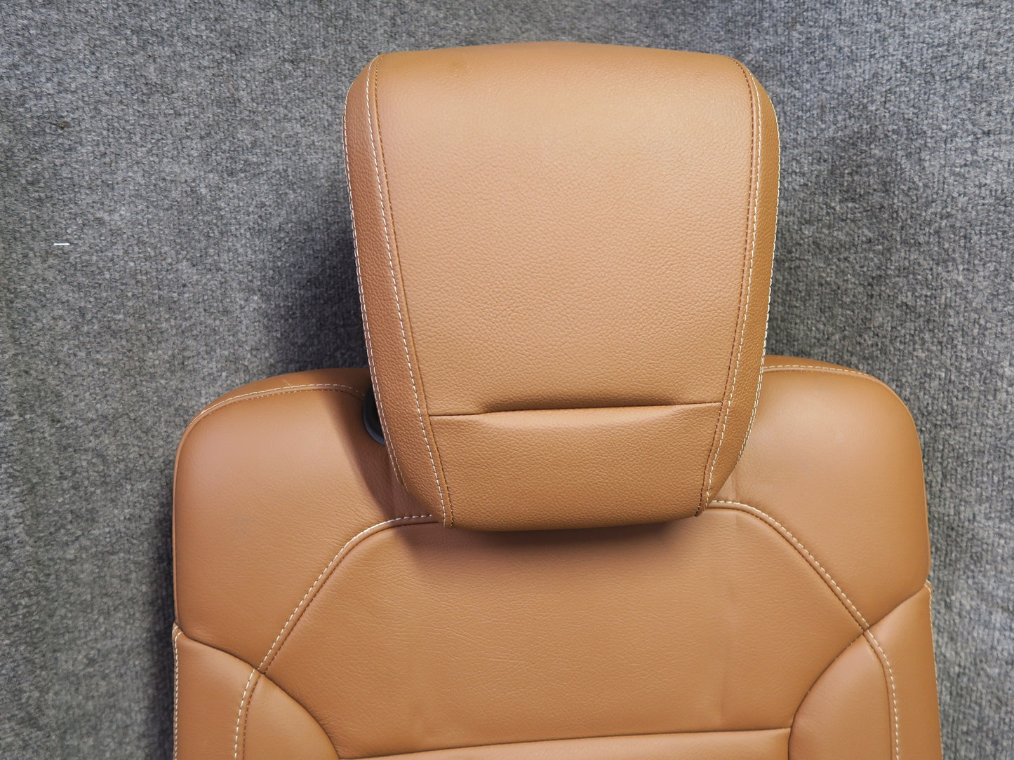 2017-2019 Mercedes X166 GLS450 Rear Third 3RD ROW Side Leather Seat Brown