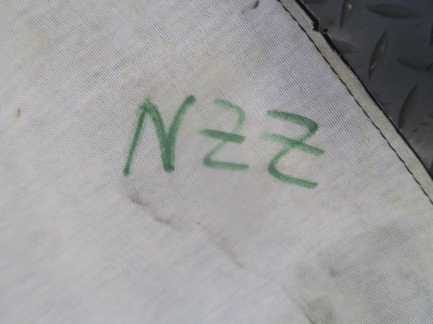04-09 Nissan Z33 350Z Convertible TOP Roof Leather Compartment Liner Cover OEM
