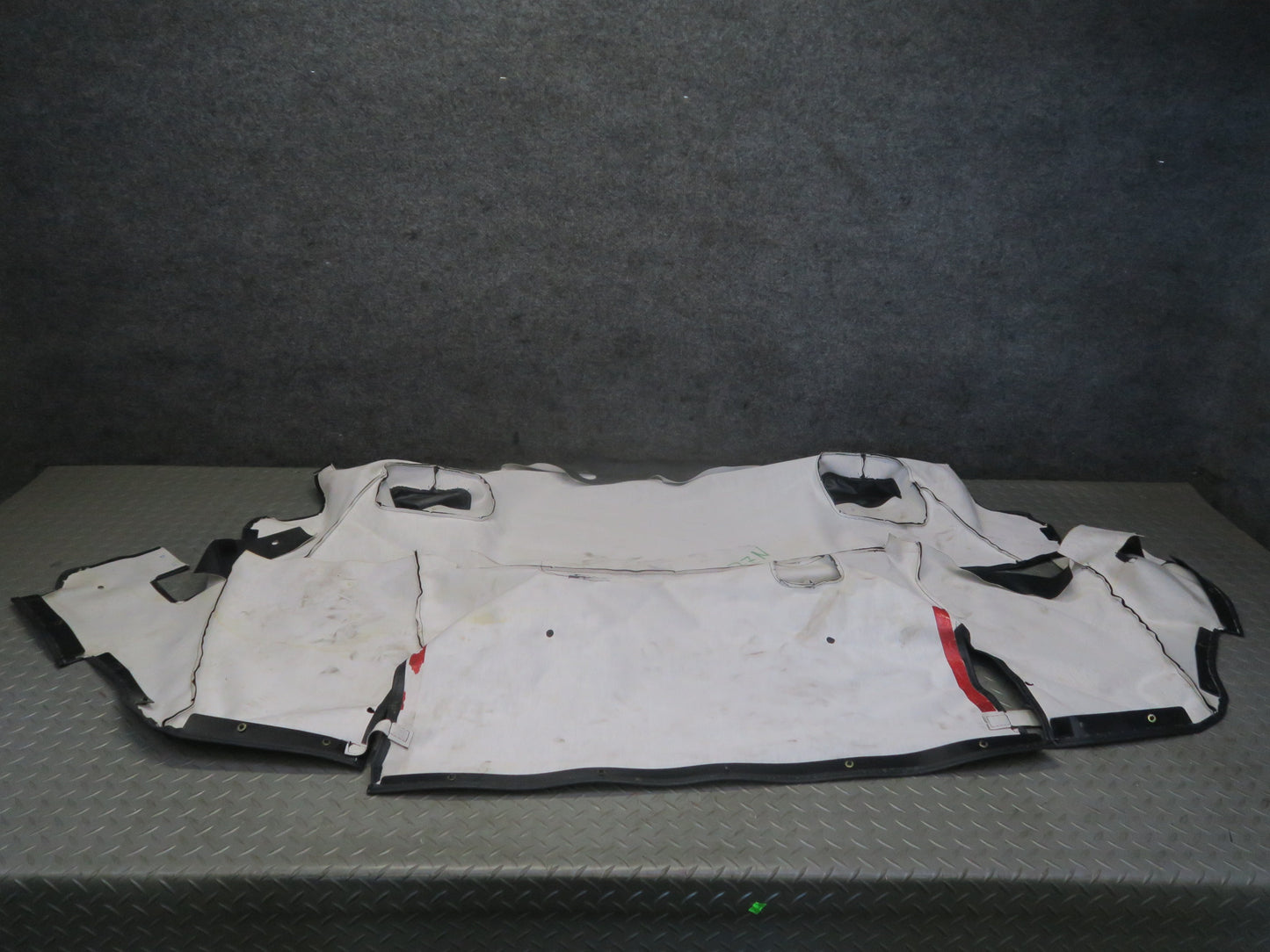04-09 Nissan Z33 350Z Convertible TOP Roof Leather Compartment Liner Cover OEM