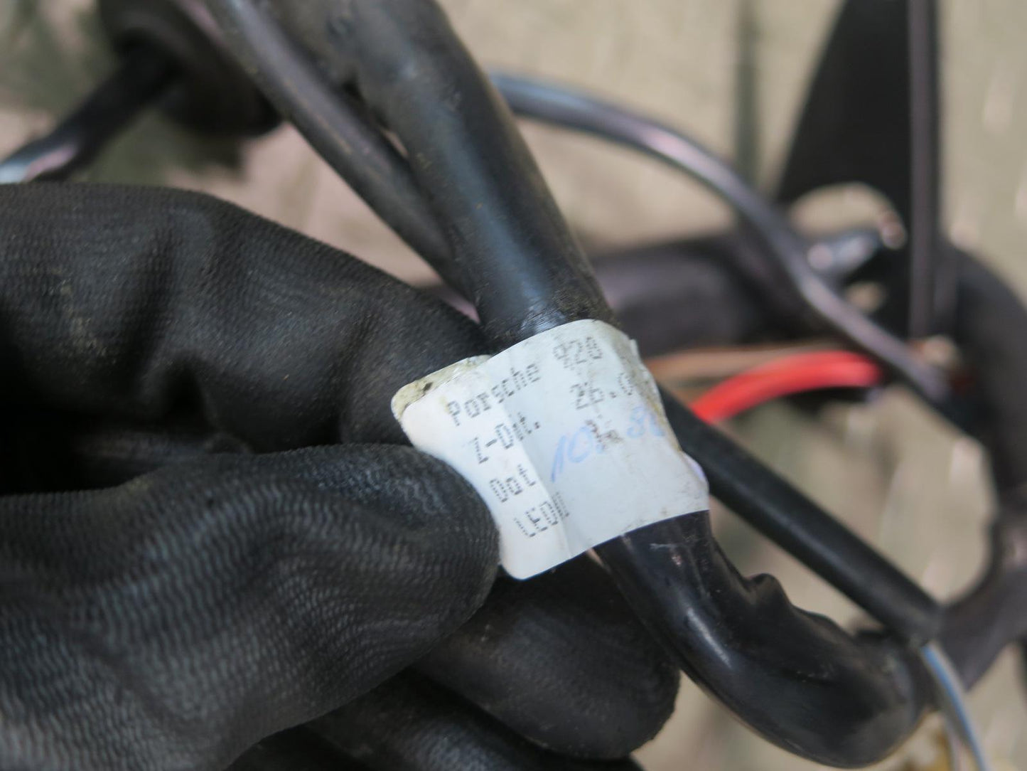 1987-1989 Porsche 928 S Left Driver Side Door Wire Wiring Harness