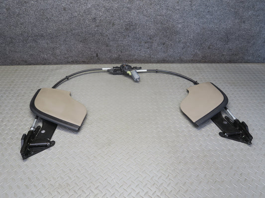 07-12 Mercedes R230 Sl-class Convertible TOP Roof Rear Flap Motor Assy Beige OEM
