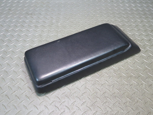 1984-1991 Porsche 928 Center Console Leather Armrest Black 92855570102