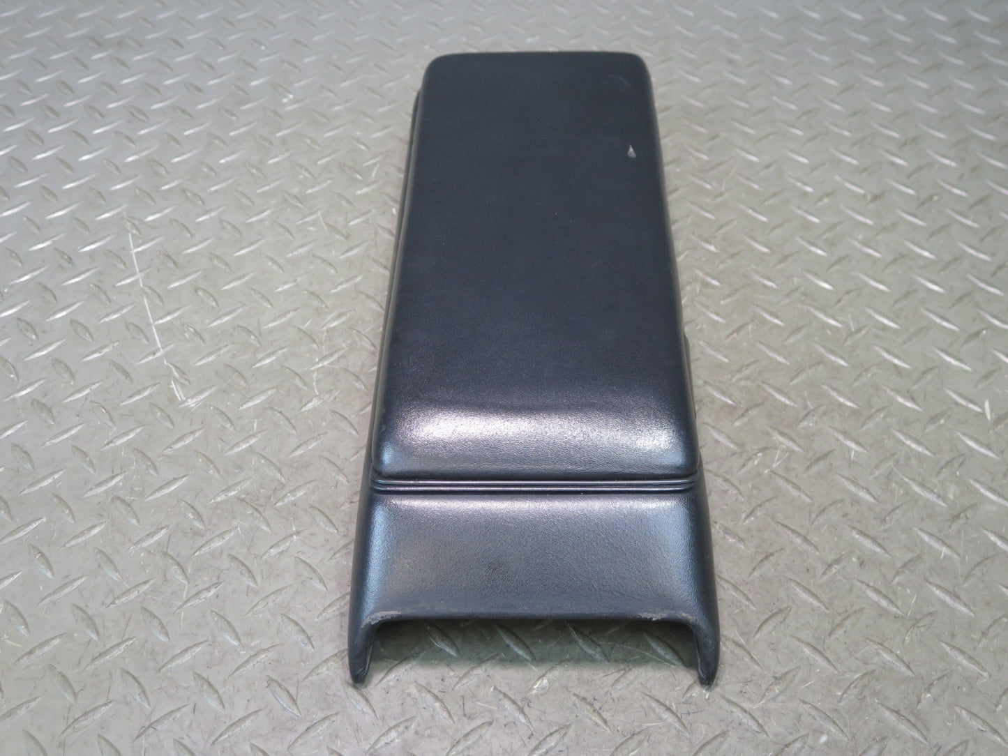 1984-1991 Porsche 928 Center Console Leather Armrest Black 92855570102