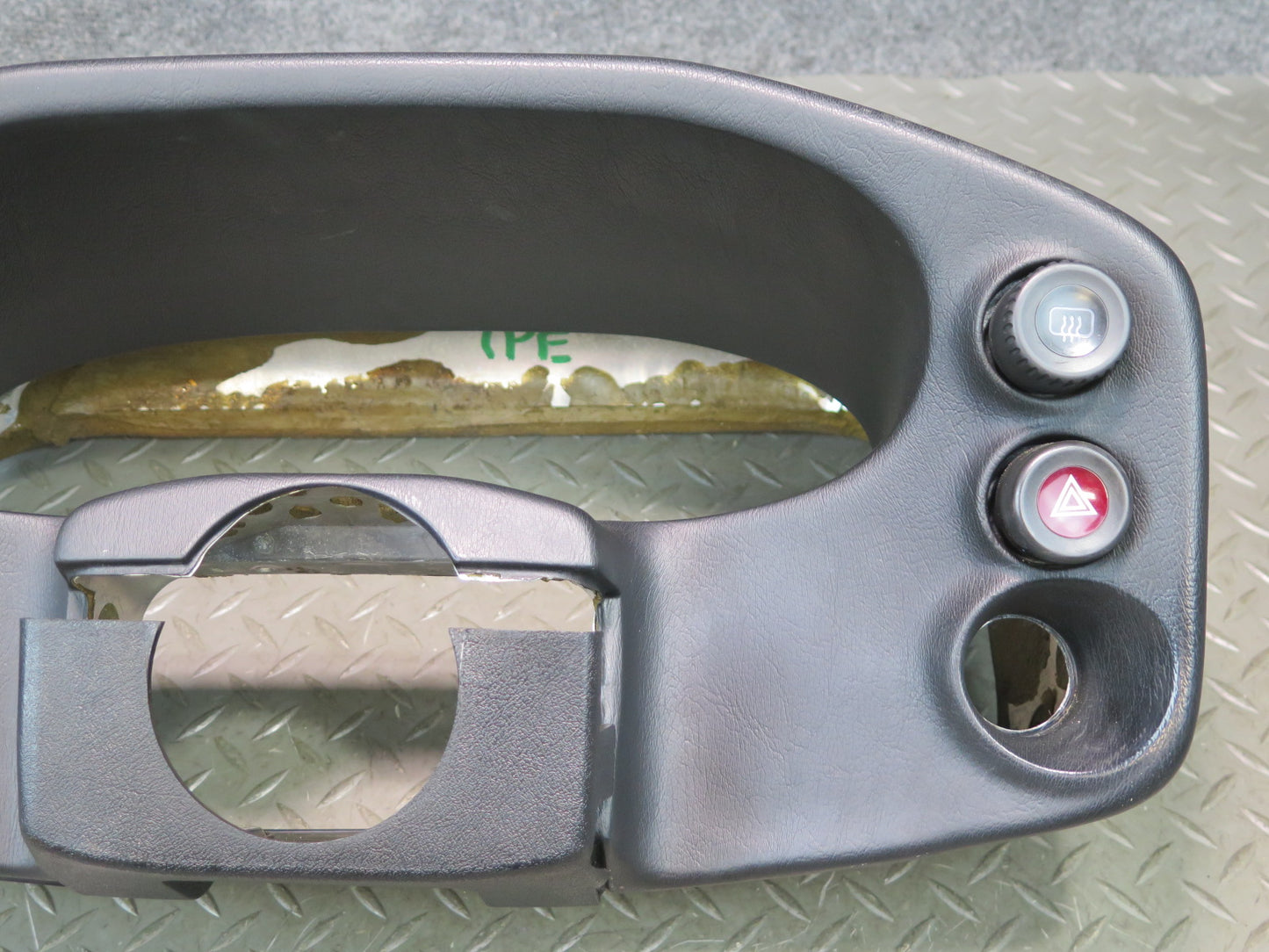 1987 Porsche 928 Speedometer Instrument Cluster Trim Panel w Switches