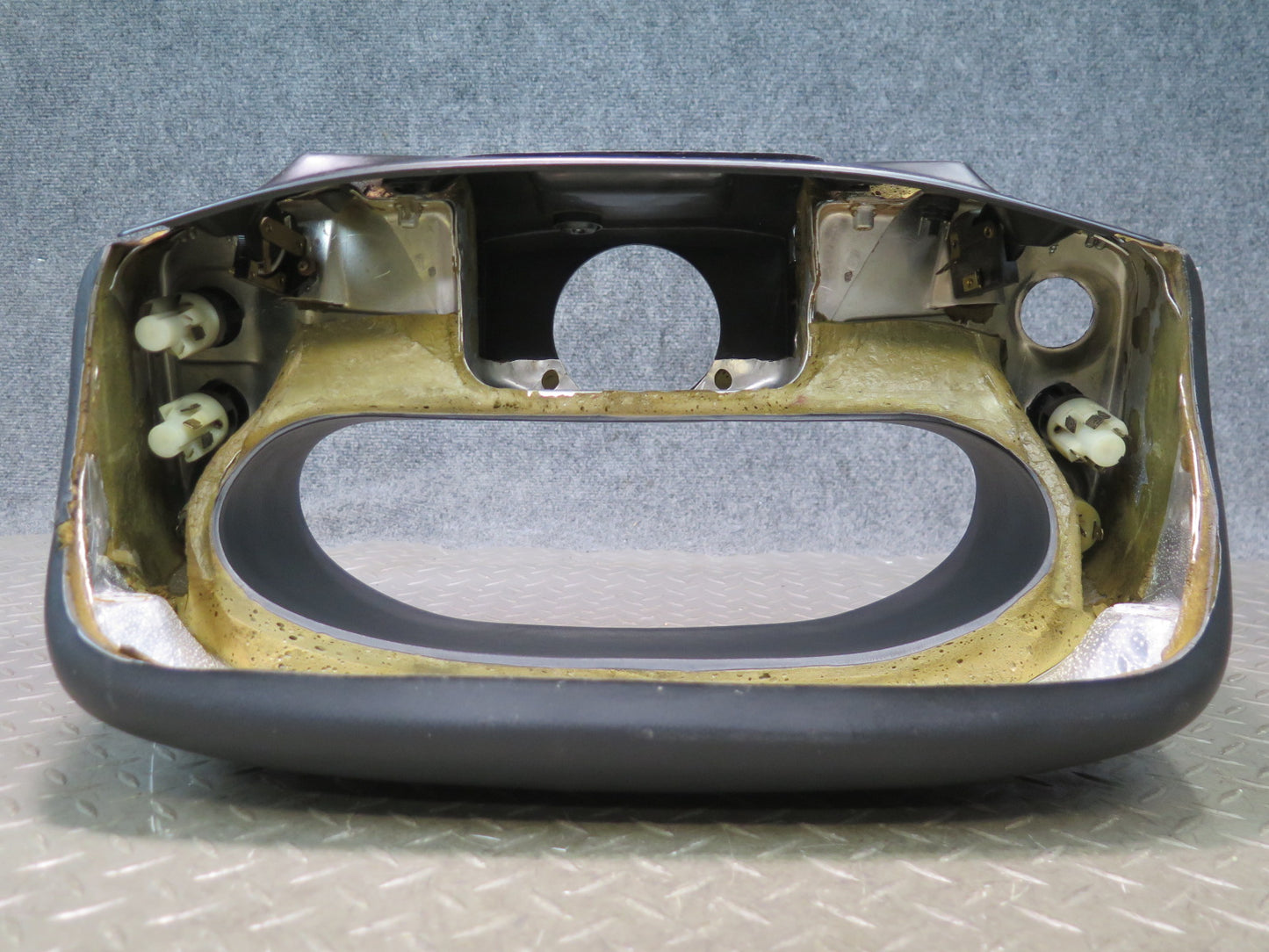1987 Porsche 928 Speedometer Instrument Cluster Trim Panel w Switches