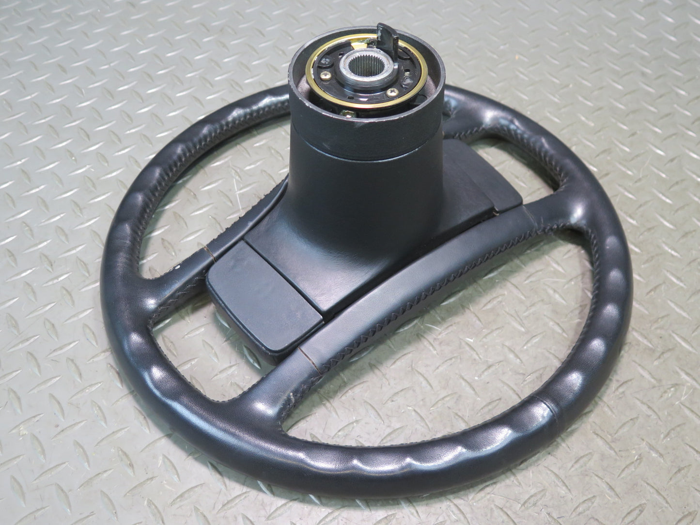 1984-1989 Porsche 928 S4 Leather 4 Spoke Steering Black 59K Miles
