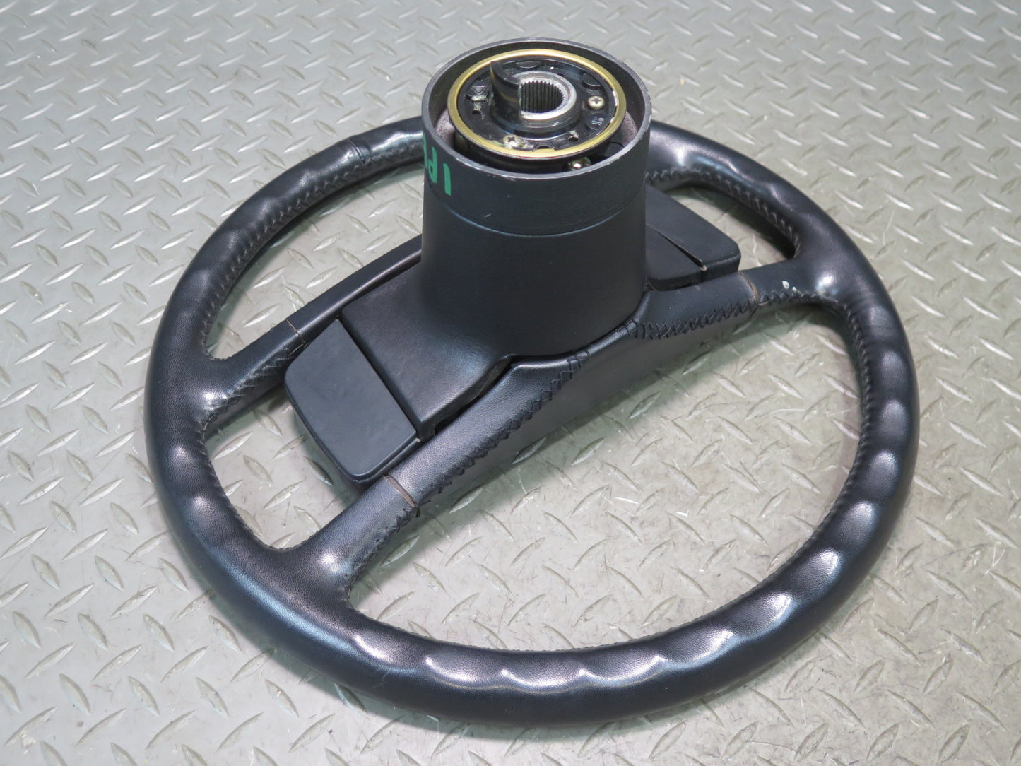 1984-1989 Porsche 928 S4 Leather 4 Spoke Steering Black 59K Miles