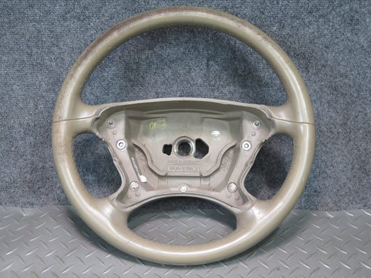 03-08 Mercedes R230 SL500 SL550 Leather Steering Brown OEM
