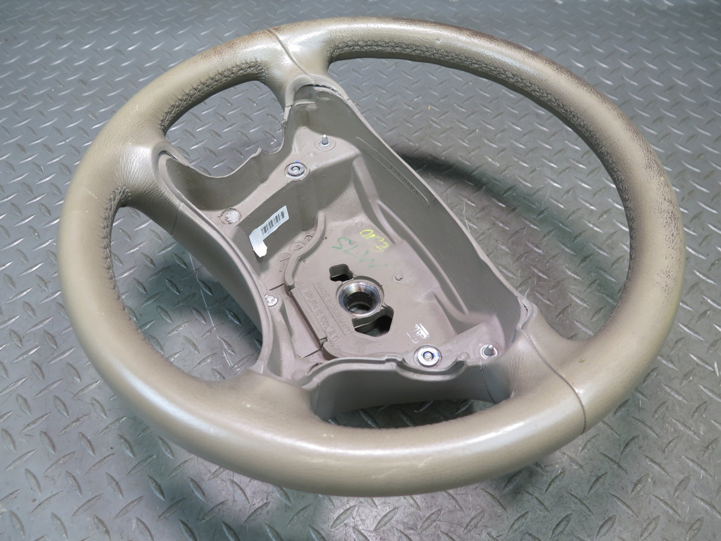 03-08 Mercedes R230 SL500 SL550 Leather Steering Brown OEM